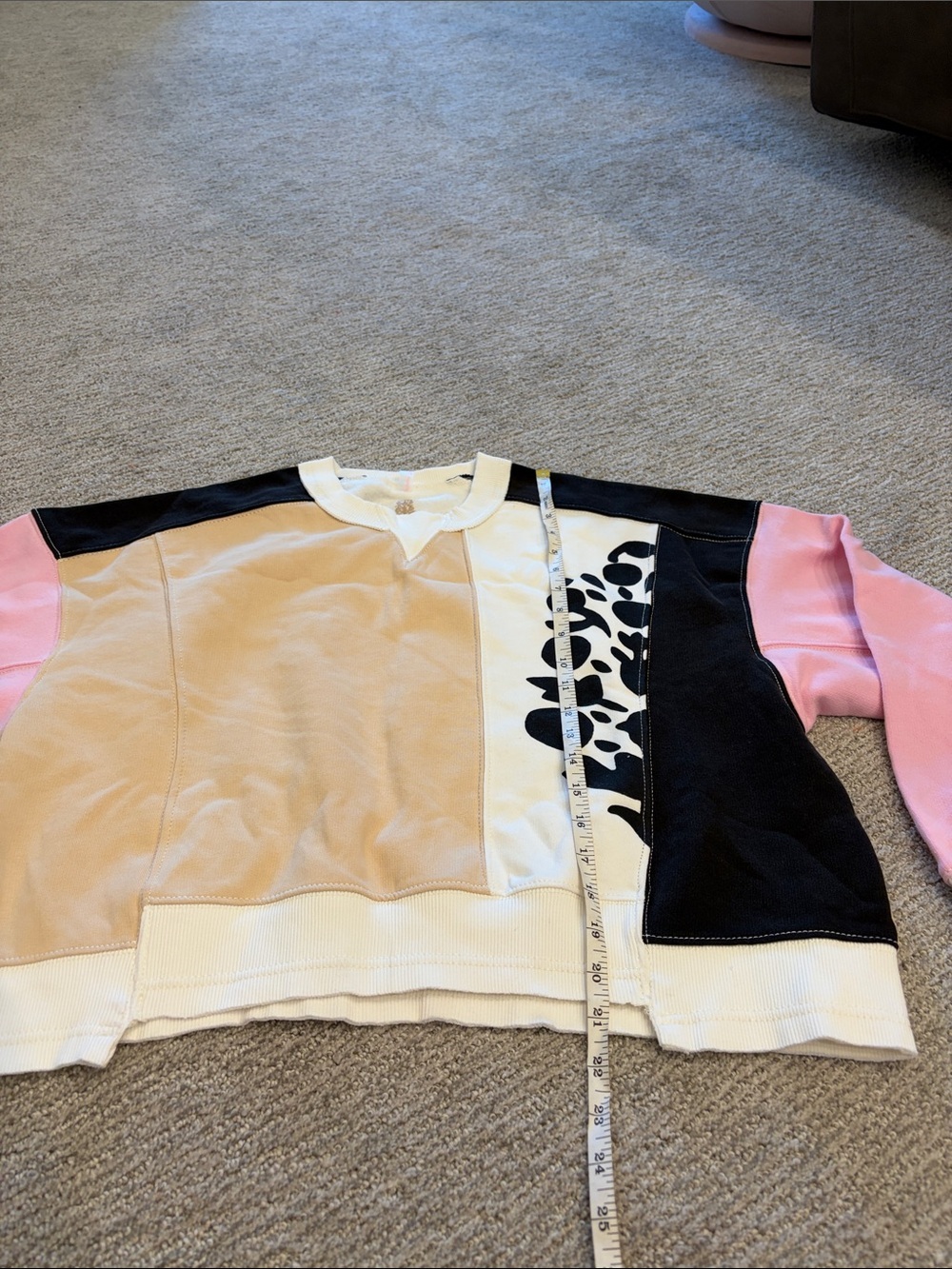 FP MOVEMENT BY FREE PEOPLE Intercept Logo Pullover Size S In Homeplate Combo - Picture 3 of 13